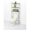 Zenna Home 60.2 in. H X 22.8 in. W X 8-1/2 in. D Silver Metal Spacesaver Shelf 2265NN - alternate 1